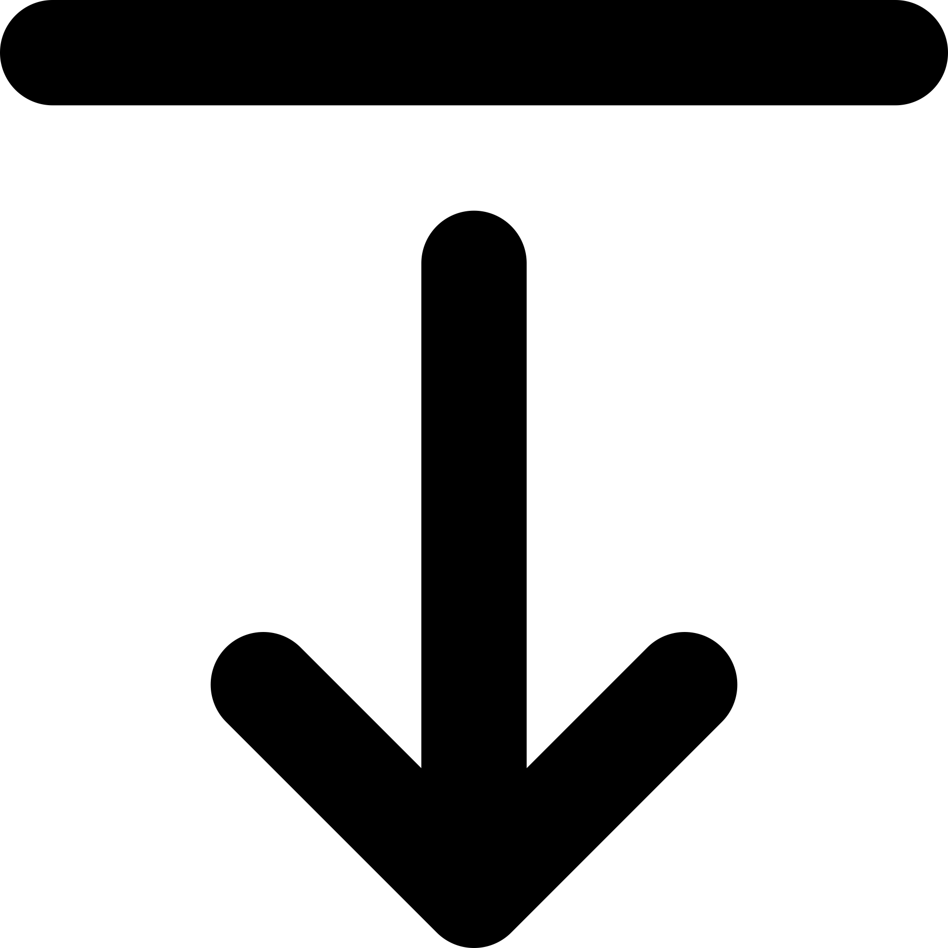 Arrow Narrow Down Move Sticker Svg Vector Free Vectors